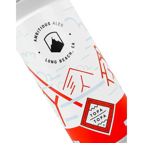 Ambitious Ales/Topa Topa "See You At The Top" West Coast IPA 16oz Can - Long Beach, CA Ambitious Ales/Topa Topa "See You At The Top" West Coast IPA 16oz Can - Long Beach, CA
