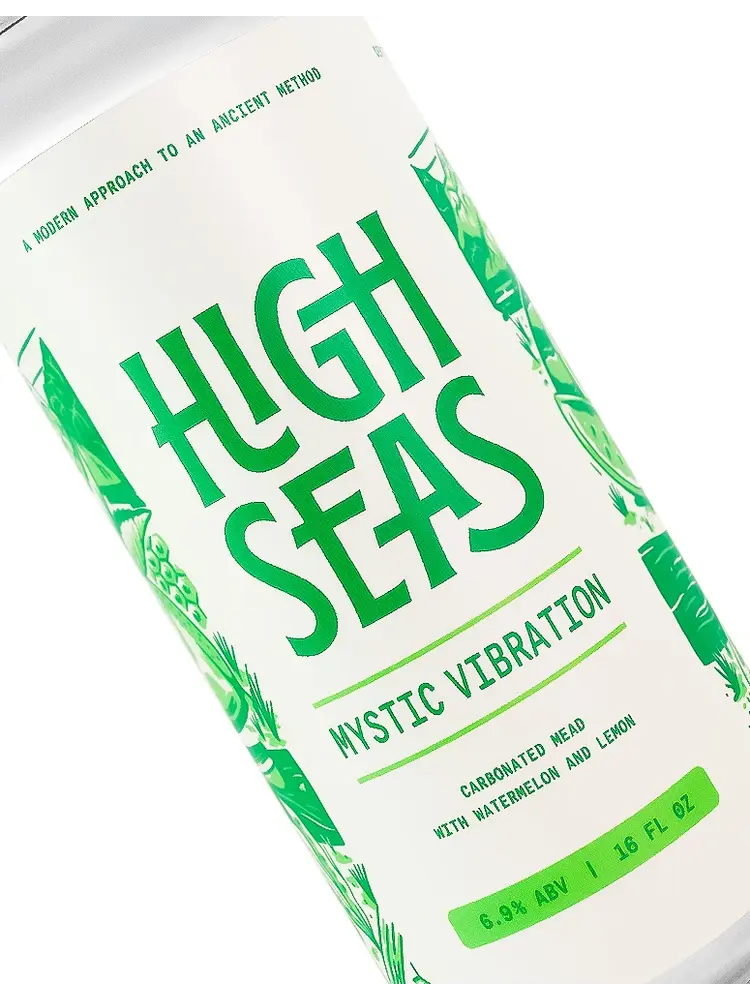 High Seas Meadery "Mystic Vibration" Carbonated Mead 16oz Can - Santa Barbara, CA