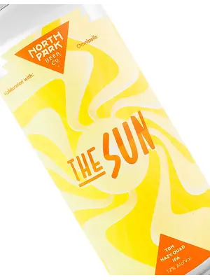 North Park Beer/Omnipollo "The Sun" TDH Hazy Quad IPA 16oz Can - San Diego, CA