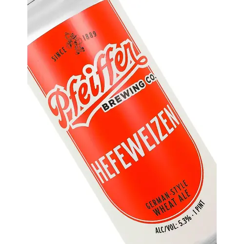 Pfeiffer Brewing "Hefeweizen" German-Style Wheat Ale 16oz Can - Anaheim, CA