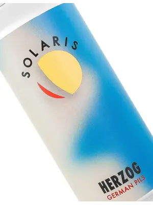 Solaris Beer "Herzog" German Pils 16oz Can - Murrieta, CA