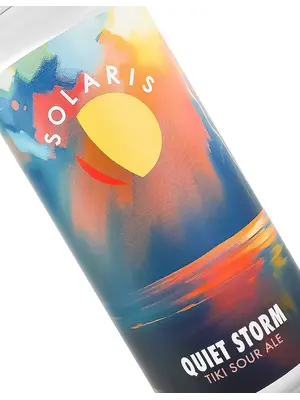 Solaris Beer "Quiet Storm" Tiki Sour Ale 16oz Can - Murrieta, CA Solaris Beer "Quiet Storm" Tiki Sour Ale 16oz Can - Murrieta, CA
