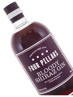 Four Pillars "Bloody Shiraz" Gin with The Natural Flavor of Shiraz Grapes, Australia