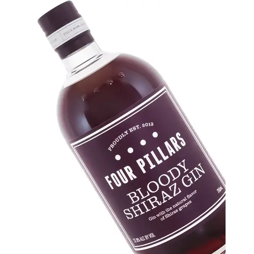 Four Pillars "Bloody Shiraz" Gin with The Natural Flavor of Shiraz Grapes, Australia
