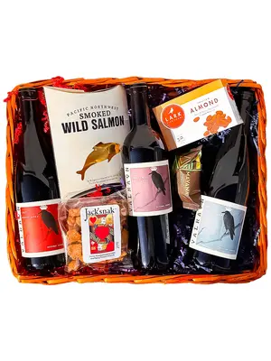 "Sonoma Adventure" Valravn 3 bottle Gift Basket