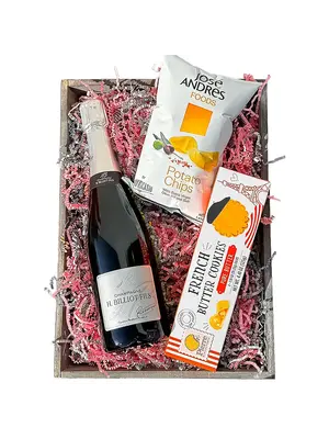 "Sparkle Magic" H. Billiot Champagne Gift Basket