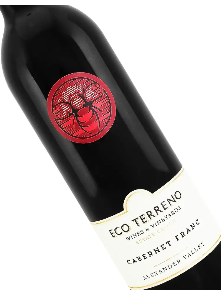 Eco Terreno 2022 Cabernet Franc, Alexander Valley, Sonoma County