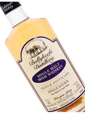 Ballykeefe Single Malt Irish Whiskey Triple Distilled Single Estate Single Cask 700ml, Kilkenny
