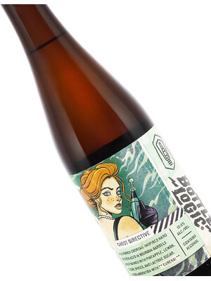 Bottle Logic Brewing/Eureka "Ghost Directive" Milk Punch Cocktail-Inspired Hard Seltzer Aged In Bourbon Barrels 500ml Bottle - Anaheim, CA