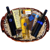 "Wine Country Trio" Blue Rock 3 bottle Gift Basket