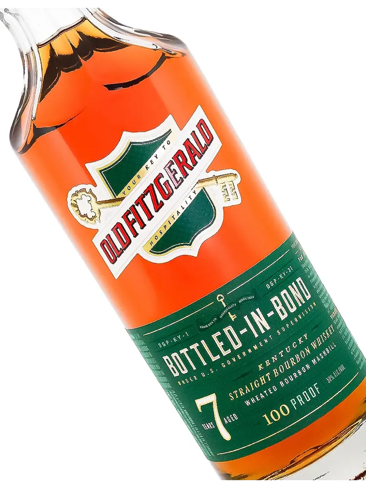 Old Fitzgerald Bottled-In-Bond Straight Bourbon Whiskey Aged 7 Years 700ml, Bardstown, Kentucky