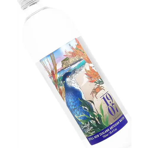 1907 Still New Zealand Artesian Water 750ml Bottle