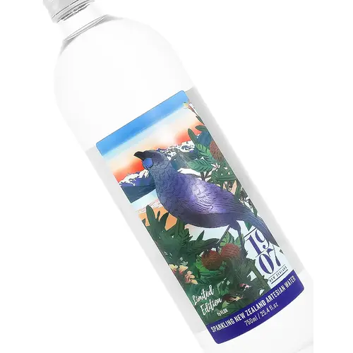 1907 Sparkling New Zealand Artesian Water 750ml Bottle