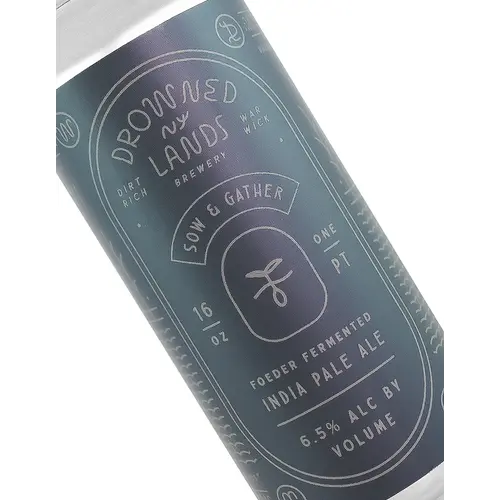 Drowned Lands "Sow & Gather" Foeder Fermented India Pale Ale 16oz Can - Warwick, NY
