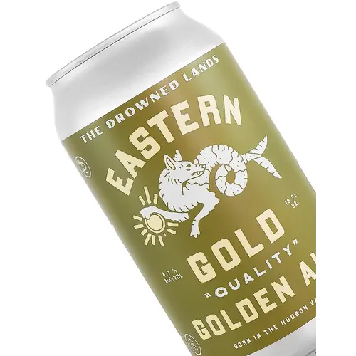 Drowned Lands "Eastern Gold" Golden Ale 12oz Can - Pawtucket, RI