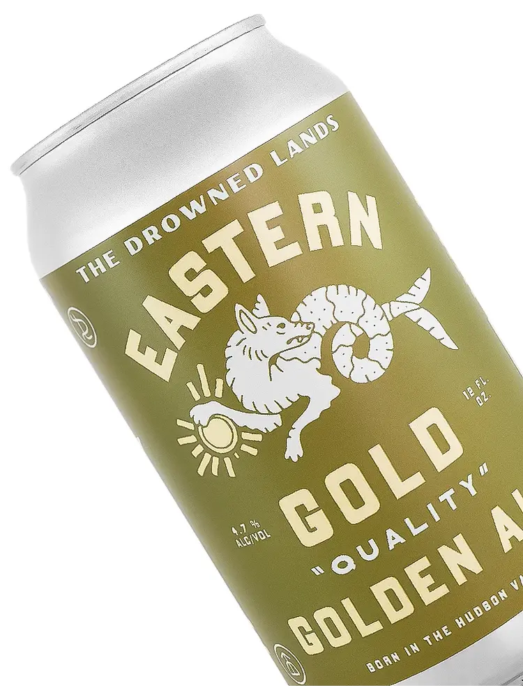 Drowned Lands "Eastern Gold" Golden Ale 12oz Can - Pawtucket, RI