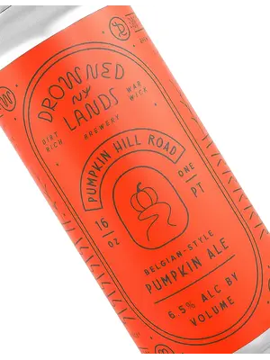 Drowned Lands "Pumpkin Hill Road" Belgian-Style Pumpkin Ale 16oz Can - Warwick, NY