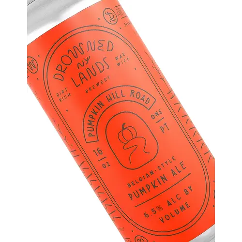 Drowned Lands "Pumpkin Hill Road" Belgian-Style Pumpkin Ale 16oz Can - Warwick, NY