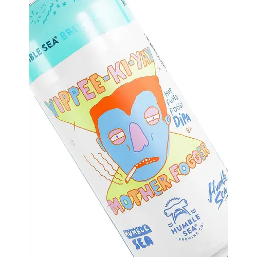 Humble Sea Brewing "Yippee-Ki-Yay Mother Fogger" Hop Fused Foggy DIPA 16oz Can - Santa Cruz, CA