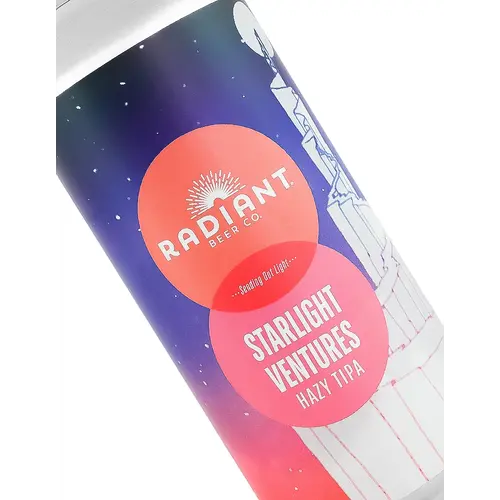 Radiant Beer "Starlight Ventures" Hazy TIPA 16oz Can - Anaheim, CA