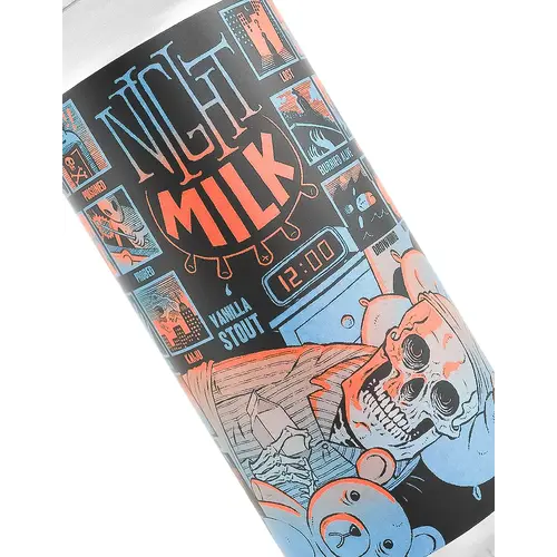 Abomination Brewing "Night Milk" Vanilla Stout 16oz Can - North Haven, CT
