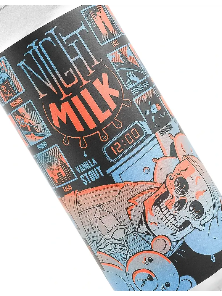 Abomination Brewing "Night Milk" Vanilla Stout 16oz Can - North Haven, CT