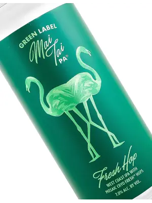 Alvarado Street Brewery "Green Label Mai Tai PA" Fresh Hop West Coast IPA 16oz Can - Salinas, CA