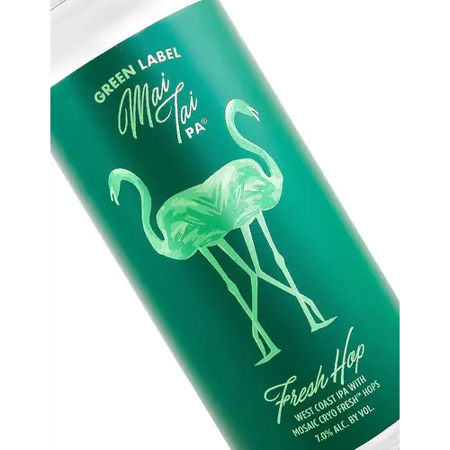 Alvarado Street Brewery "Green Label Mai Tai PA" Fresh Hop West Coast IPA 16oz Can - Salinas, CA