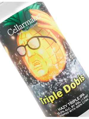 Cellarmaker Brewing "Triple Dobis" Hazy Triple IPA 16oz Can - Oakland, CA
