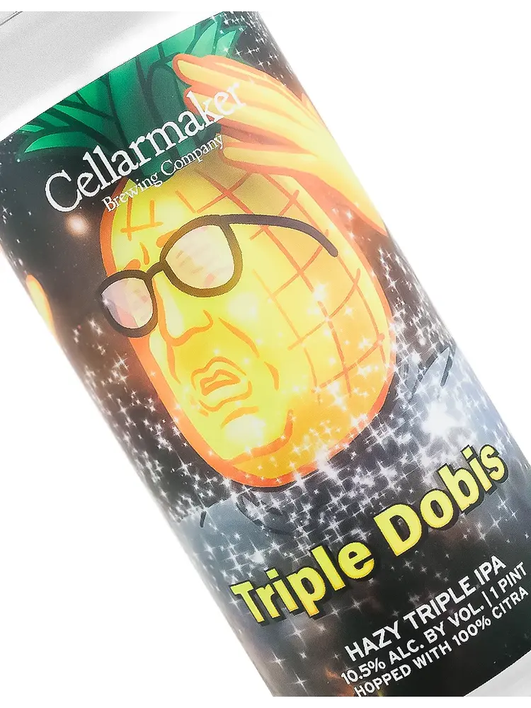 Cellarmaker Brewing "Triple Dobis" Hazy Triple IPA 16oz Can - Oakland, CA