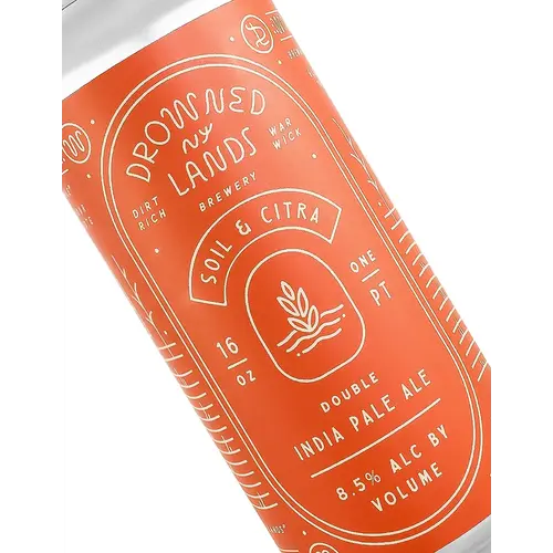 Drowned Lands "Soil & Citra" Double India Pale Ale 16oz Can - Warwick, NY
