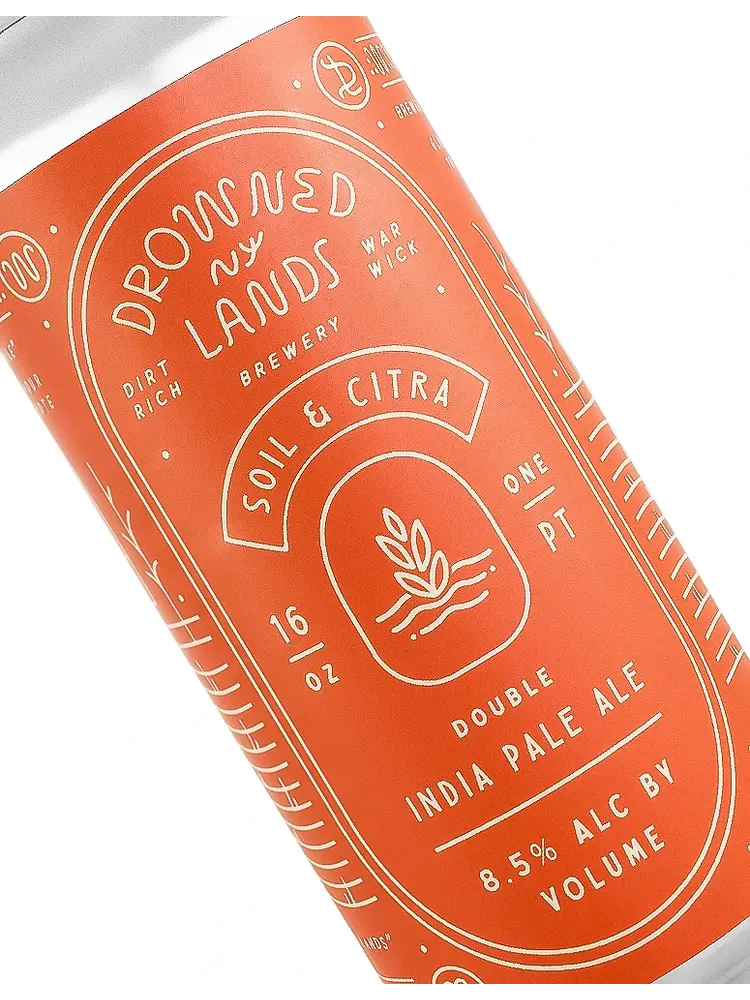 Drowned Lands "Soil & Citra" Double India Pale Ale 16oz Can - Warwick, NY