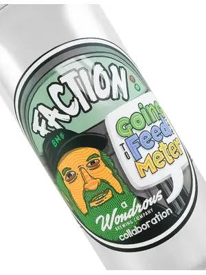 Faction Brewing/Wondrous Brewing "Going To Feed The Meter" American Pale Ale 16oz Can - Alameda, CA