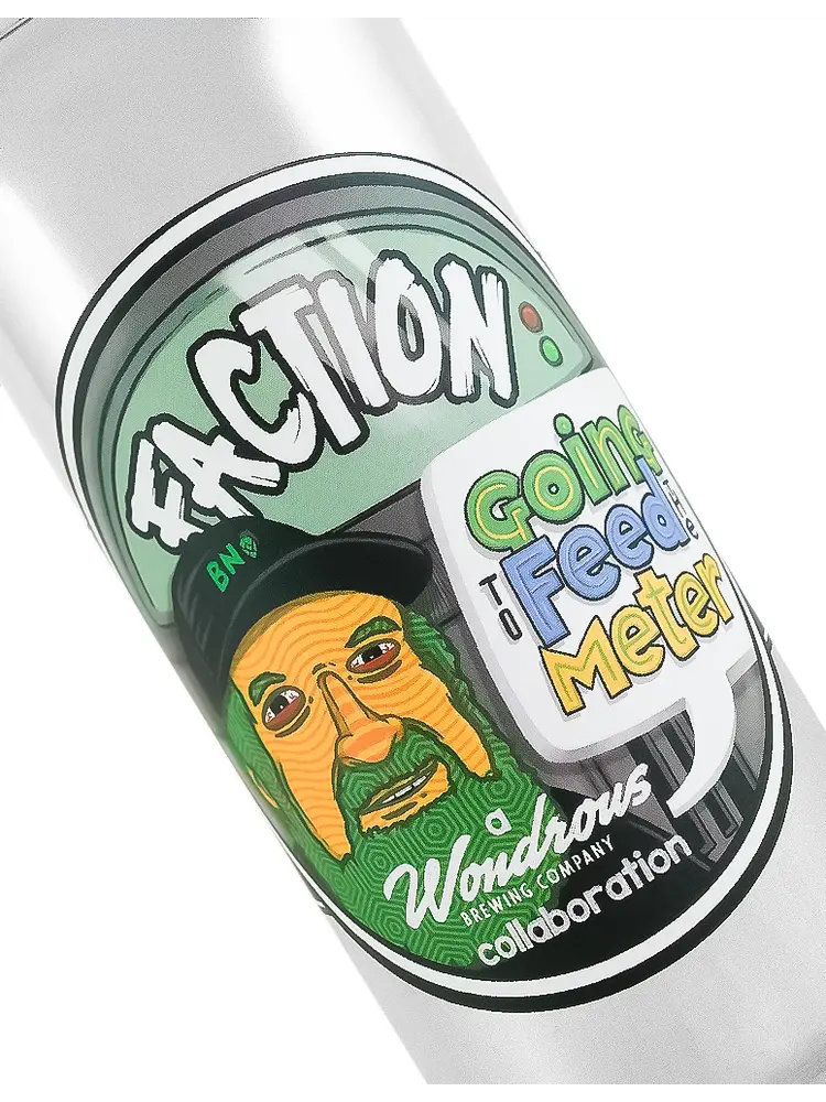 Faction Brewing/Wondrous Brewing "Going To Feed The Meter" American Pale Ale 16oz Can - Alameda, CA