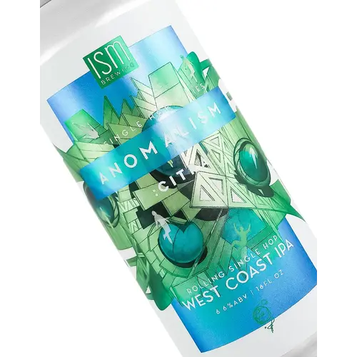 ISM Brewing "Anomalism" West Coast IPA 16oz Can - Long Beach, CA