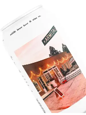 Middle Brow Beer "Neighborhood" Wild Saison 12oz Can - Darien, IL