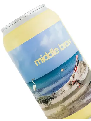 Middle Brow Beer "Bloc Party Cara" Sour 12oz Can - Darien, IL