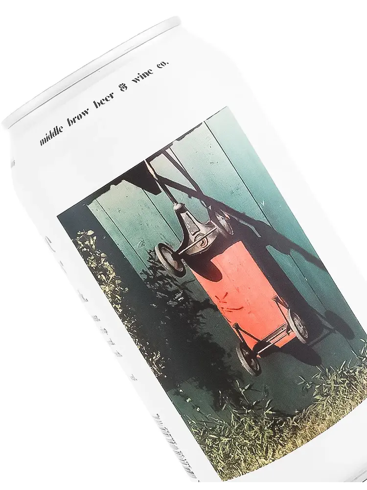 Middle Brow Beer "Yard Work" Kolsch-Type Beer 12oz Can - Darien, IL