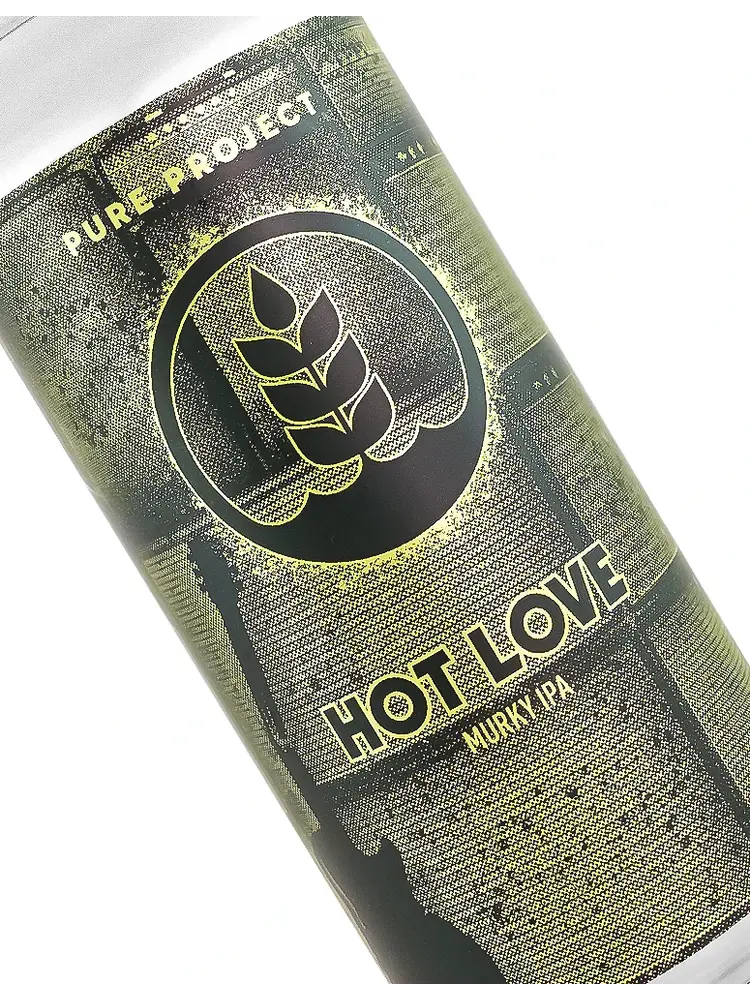 Pure Project/Fall Brewing "Hot Love" Murky IPA 16oz Can - San Diego, CA