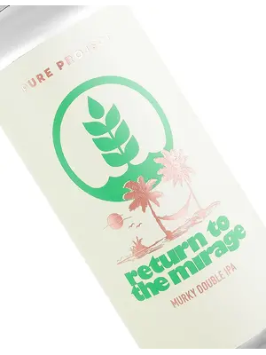 Pure Project "Return To The Mirage" Murky Double IPA 16oz Can - San Diego, CA