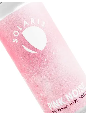 Solaris Beer "Pink Noise" Raspberry Hard Seltzer 16oz Can - Murrieta, CA