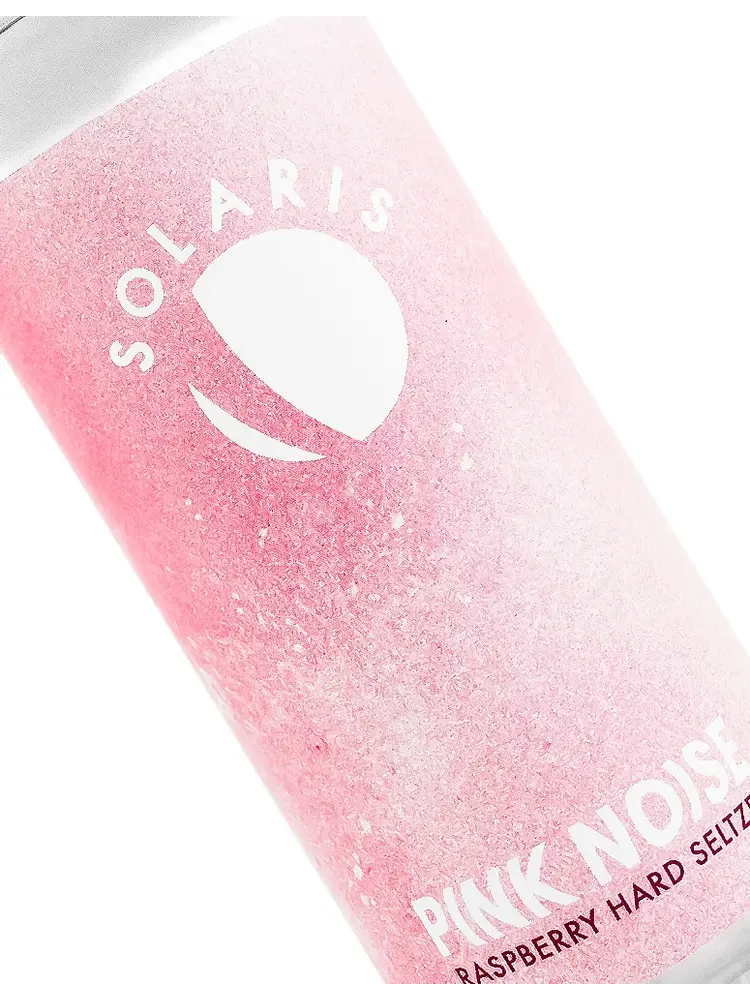 Solaris Beer "Pink Noise" Raspberry Hard Seltzer 16oz Can - Murrieta, CA