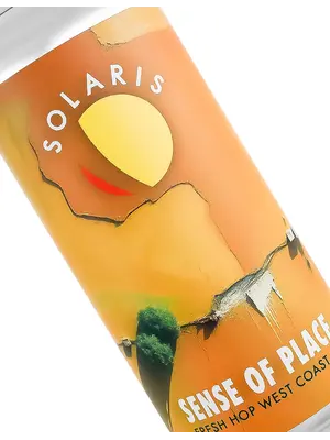 Solaris Beer "Sense Of Place" Fresh Hop West Coast IPA 16oz Can - Murrieta, CA