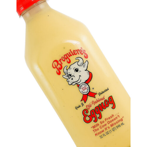 Broguiere's Old-Fashioned Egg Nog 32oz Bottle