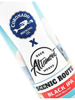 Altamont Beer Works/Coronado Brewing "Scenic Route" Black IPA 16oz Can - Livermore, CA