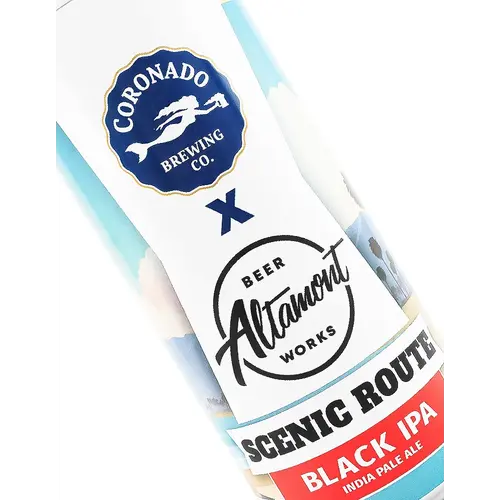 Altamont Beer Works/Coronado Brewing "Scenic Route" Black IPA 16oz Can - Livermore, CA