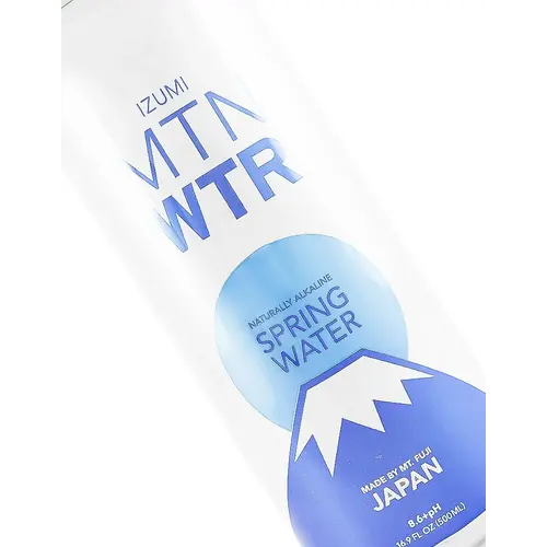 Izumi "Mtn Wtr" Spring Water 16.9oz Can, Mt. Fuji, Japan