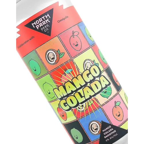 North Park Beer/Omnipollo "Mango Colada" Mango Colada Smoothie 16oz Can - San Diego, CA