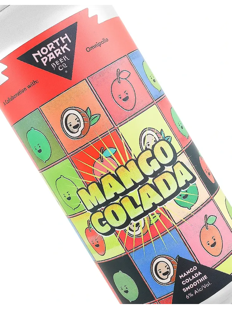 North Park Beer/Omnipollo "Mango Colada" Mango Colada Smoothie 16oz Can - San Diego, CA
