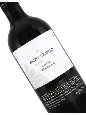 Altocedro 2022 Old Vine Malbec Reserve, Mendoza, Argentina